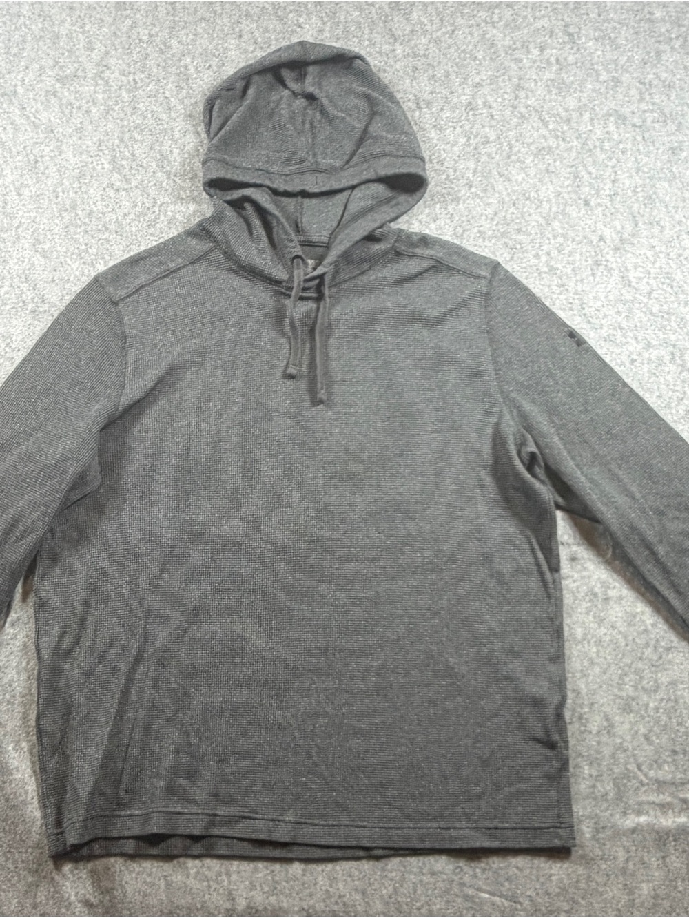 Under Armour Men's Hooded Long-Sleeve Shirt - Dark Gray